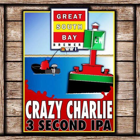 crazy charlie ipa tap handles south bay beer labels ipa charlie crazy awesome random graphic