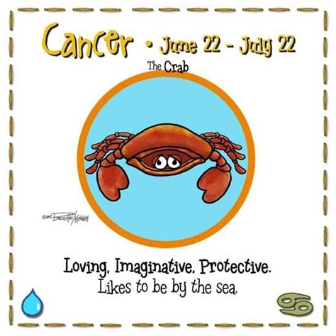 They are also born leaders who thrive on keeping everything in check. the crab (With images) | Zodiac signs cancer, Astrology ...