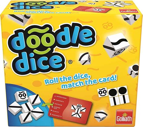 Goliath Doodle Dice The Exciting Dice Game From 4 Years Amazon