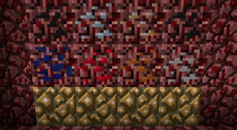 Nether Ores Mod 1710 Generates Overworld Ores Into The Nether Mc