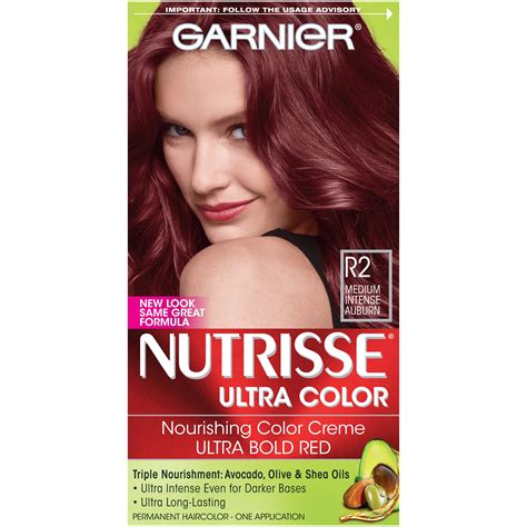 Garnier Nutrisse Ultra Color Nourishing Permanent Hair Color Cream R2