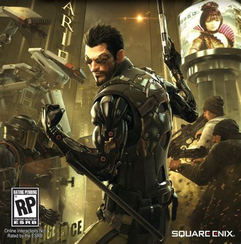 Adam Jensen Eliza Cassan Deus Ex Deus Ex Human Revolution Official