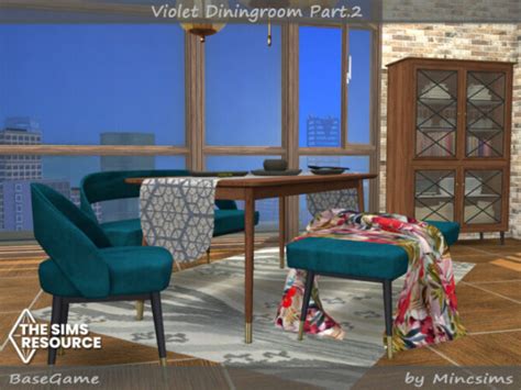 Violet Diningroom Part2 By Mincsims At Tsr Lana Cc Finds