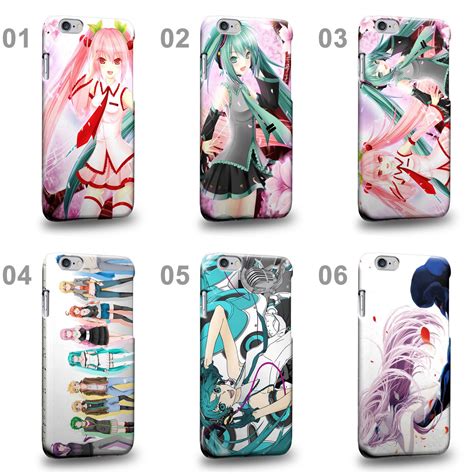 Hatsune Miku And Sakura Miku Phone Cases Vocaloid Luka Megurine Hard