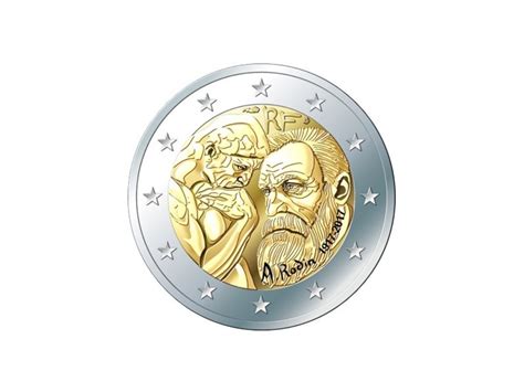 2 Euro France 2017 Auguste Rodin