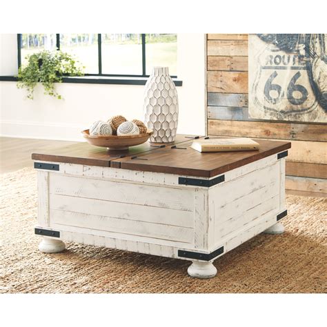 Gracie Oaks Etha Coffee Table With Storage And Reviews Wayfair