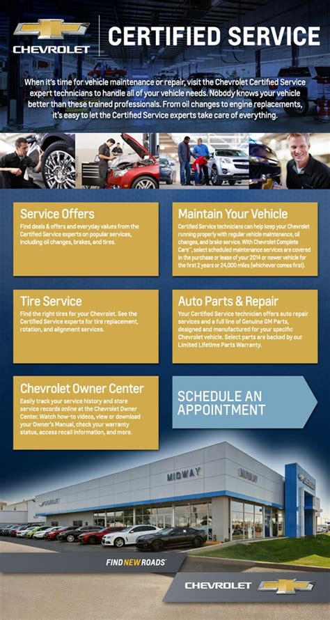 Chevrolet Certified Service Schedule Chevy Repairs And Maintenance