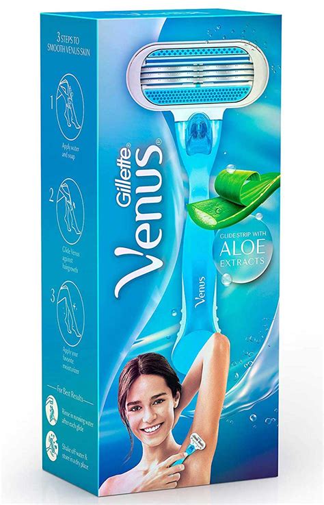 Find many great new & used options and get the best deals for wilkinson sword hydro 5 ultraglide sensitive aloe vera razor 4 replacement head at the best online prices at ebay! Gillette Venus Razor with Aloe Extract for Women - Shaving ...