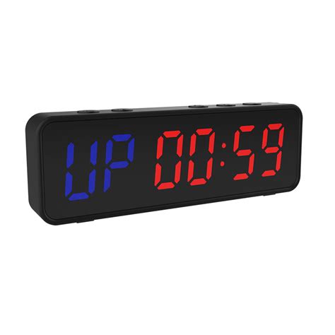 Gym Timer Remote Control Led Interval Timer Digital Countdown Wall