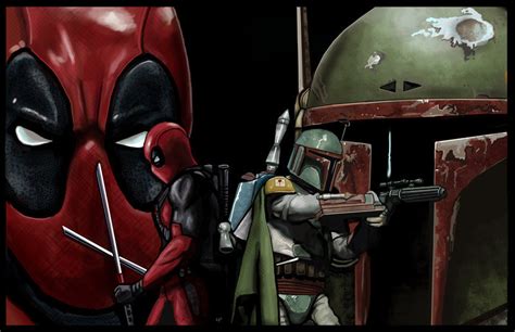 The Sinfulknight • May The 4th Be With Deadpool And Boba Fett
