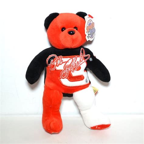 Team Speed Bears Toys Dale Earnhardt Bear With Tags Team Speed Bears Authentic Nascar Set Of