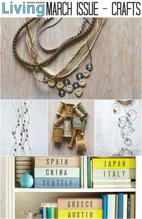 Martha stewart living omnimedia is no longer active, quotes are not updating. Martha Stewart Living - March Issue Crafts | A Night Owl Blog