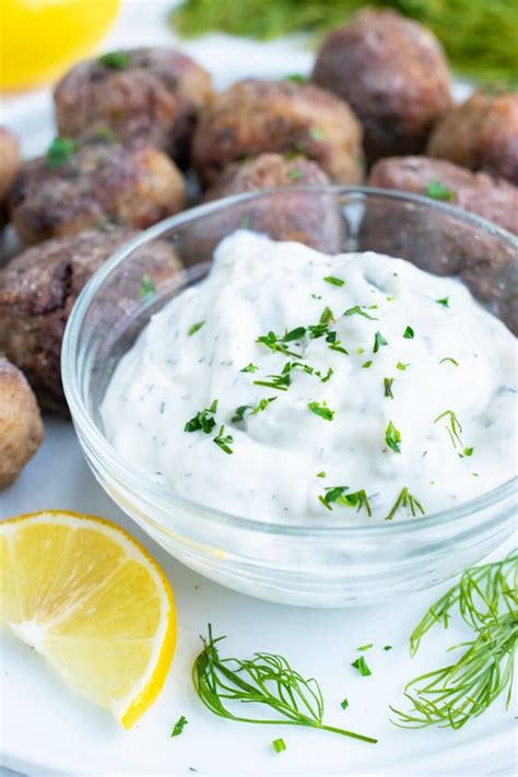 Easy Greek Tzatziki Sauce Recipe Evolving Table