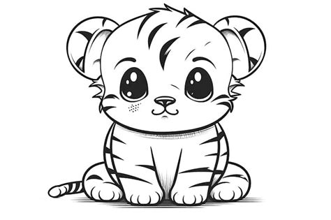 Free Printable Cute Baby Animal Coloring Pages Kaitly