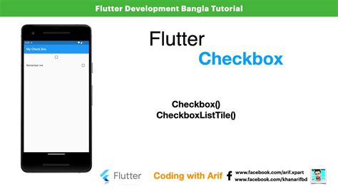 Flutter Checkbox And CheckboxListTile Widget Flutter Development Bangla Tutorial YouTube