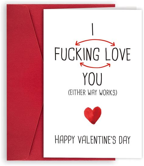 funny valentines day cards for him her adult valentines day cards for husband wife