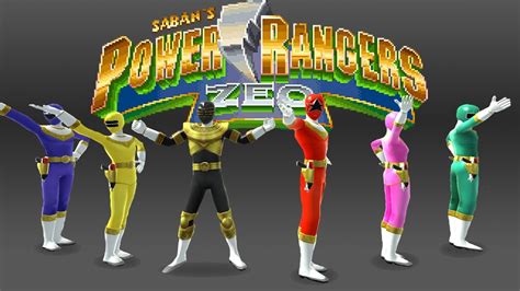 ⚡power Rangers Zeo⚡ Intro Using Video Game Clips Fan Made Youtube