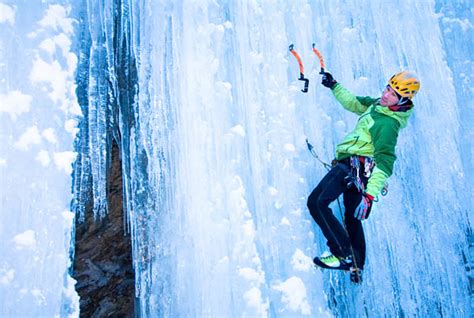 To Climb On Ice Ice Climbing Iced Waterfall Erwin Zueger Flickr