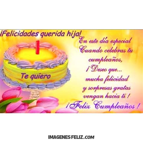 Feliz Cumpleaños Hija 💥 ImÁgenes Feliz Cumpleaños