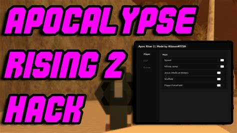 Apocalypse Rising Script Gui Pastebin Esp Speed Fly Youtube