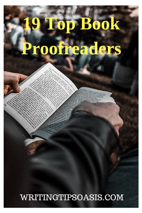 19 Top Book Proofreaders Writing Tips Oasis