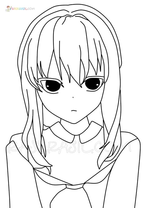 Anime Vampire Coloring Pages