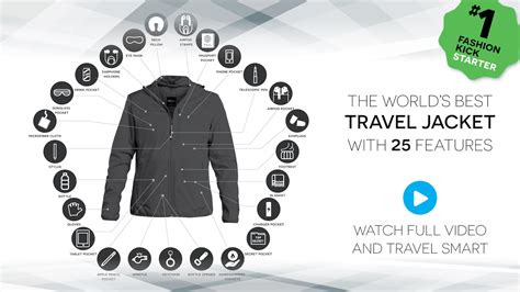 The Worlds Best Travel Jacket With 25 Features Baubax 20 By Baubax