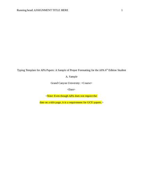 2023 Apa Title Page Fillable Printable Pdf And Forms Handypdf