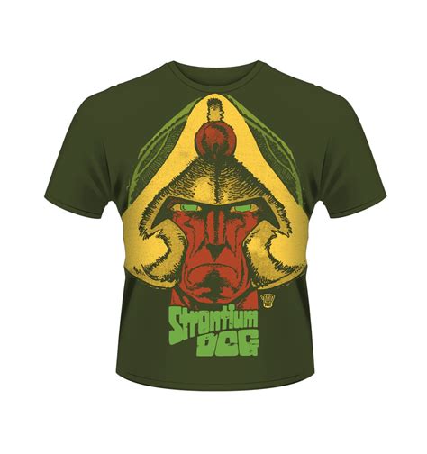 2000ad Strontium Dog Head T Shirt Official Somethinggeeky