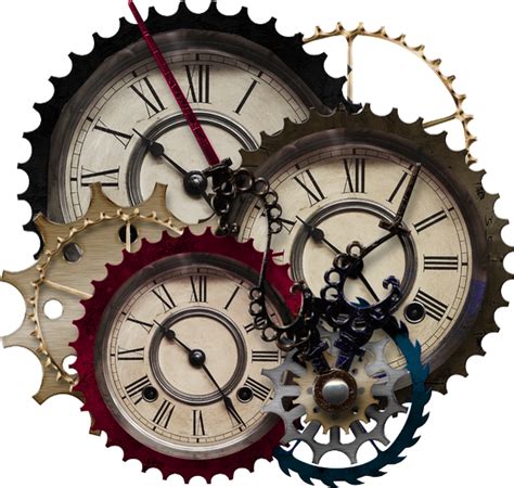 Tube Steampunk Horloges Png Transparent Clock Png