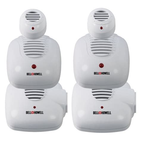 Safe for pets, this device uses ultrasonic waves to get rid of ants, mice, rats, spiders, roaches and more. Bell + Howell Ultrasonic Pest Repeller 4 Pack - Tanga