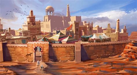 Finished Desert Town Environment — Polycount