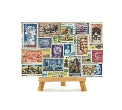 This Item Is Unavailable Etsy Postage Stamps Collage Vintage