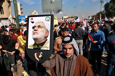 Iraqis Protest Us On Anniversary Of Qassem Soleimanis Death
