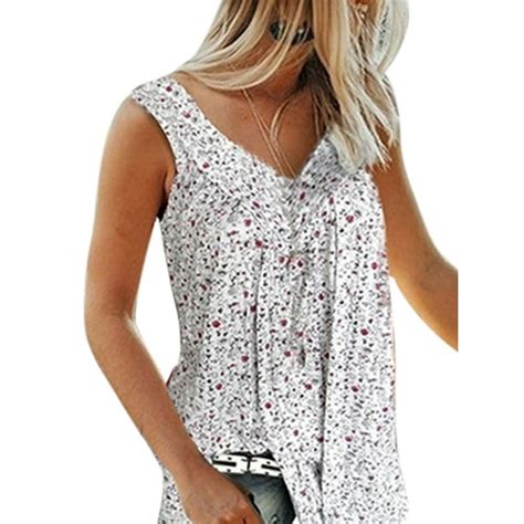 himone plus size women loose tank tops vest blouse cami camisole casual beach sleeveless t