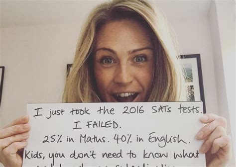 former english teacher and writer abi elphinstone admits she failed this year s papers tells