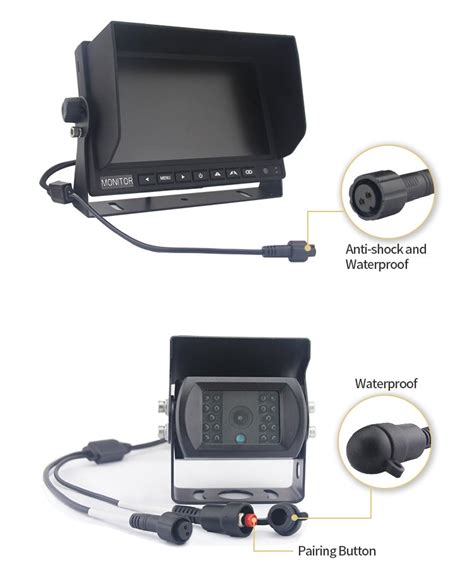 Kamera Cofania Z Bezprzewodowym Wy Wietlaczem Ahd Wifi Set X Monitor