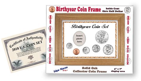 ️ Framed Birth Year Deluxe Coin T Set 2018 🔥 купить