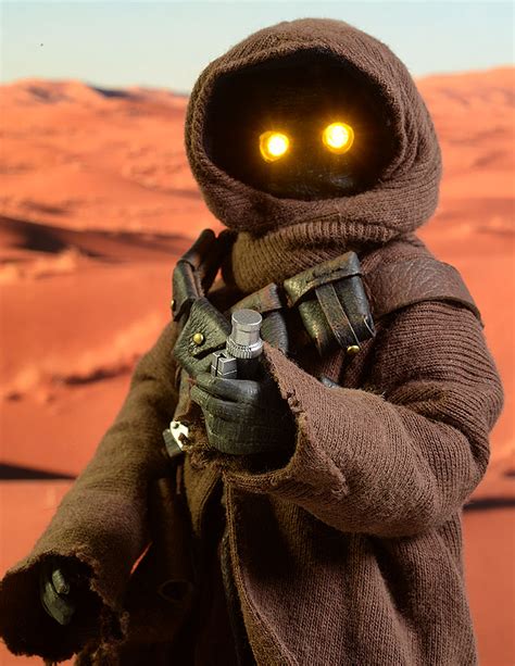Review And Photos Of Sideshow Star Wars Jawa Two Pack Sixth Scale Figures