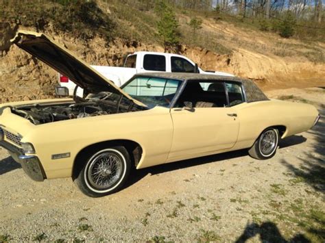 1968 Chevy Caprice 2 Door Coupe Classic Chevrolet Caprice 1968 For Sale