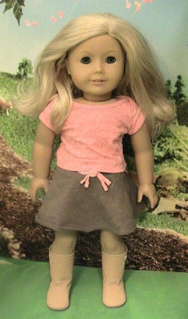 American Girl Doll Of Today Truly Me Doll In Meet And Outfit Ebay