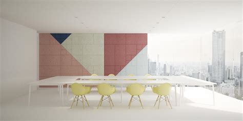 Baux Acoustic Tiles Meeting Room Architonic