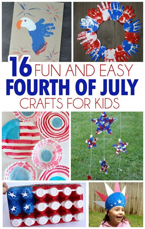 16 Fun And Easy Fourth Of July Crafts For Kids I Heart Arts N Crafts