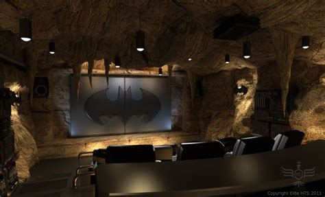 My Batcave You Knew I Had To Have A Batcave Home Theatre Room And