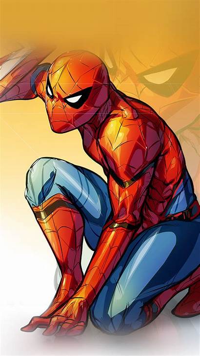Spiderman America Iphone Captain Hero Civilwar Wallpapers
