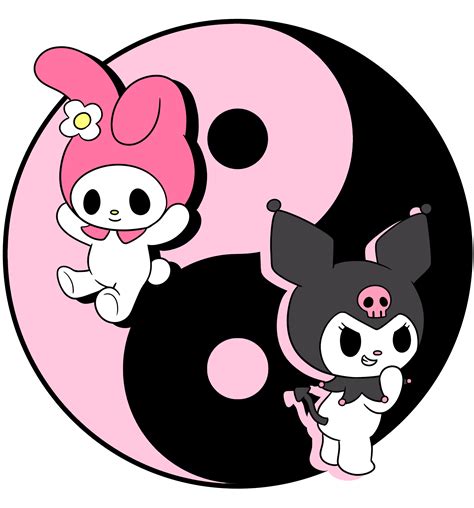 Kuromi Hello Kitty My Melody Animation Png Free Download Artofit