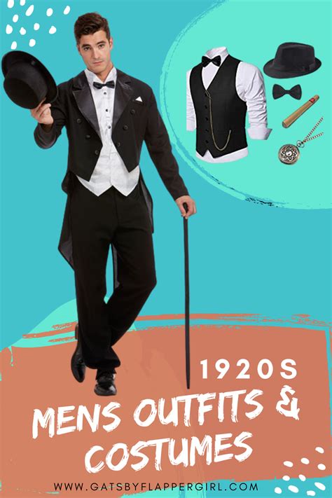 1920s Mens Costume Ideas For Parties And Halloween 1920s Mens Costume