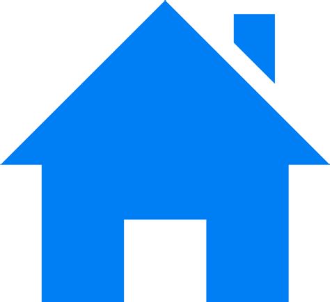 Collection Of Home Icon Blue Png Clipart Full Size Clipart