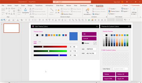 How To Change Theme Colors In Powerpoint Brightcarbon