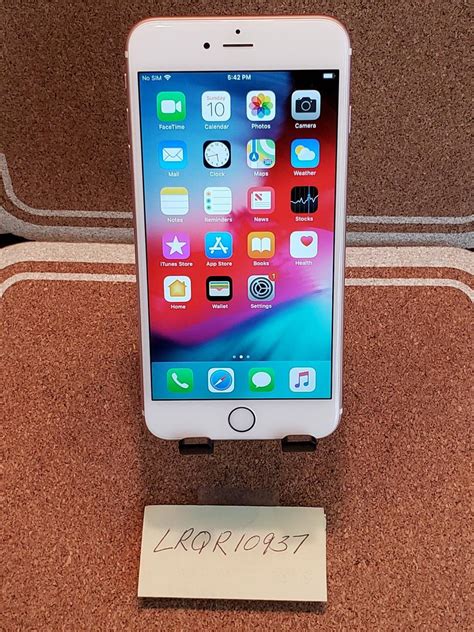 Apple Iphone 6s Plus T Mobile Rose Gold 64gb A1687 Lrqr10937